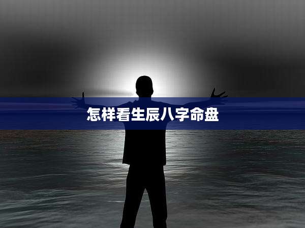 怎样看生辰八字命盘