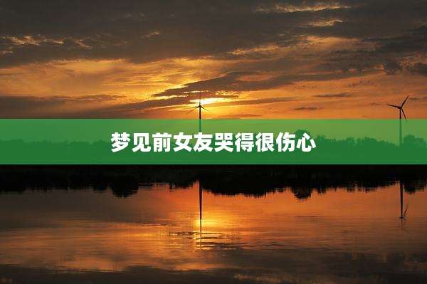 梦见前女友哭得很伤心