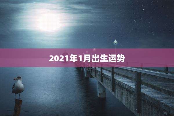 2021年1月出生运势