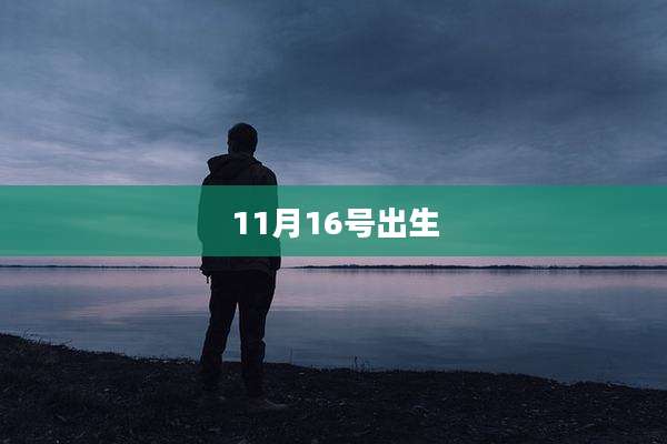 11月16号出生
