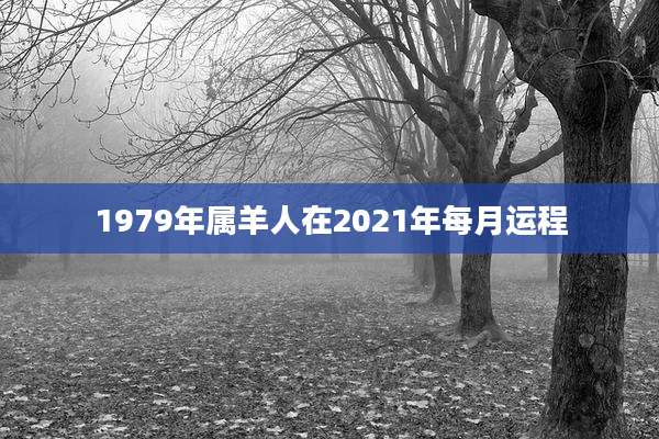 1979年属羊人在2021年每月运程