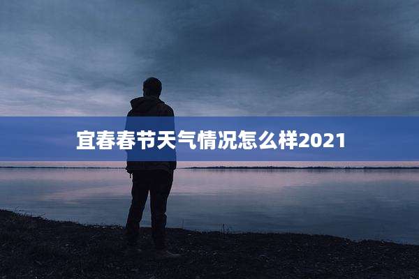 宜春春节天气情况怎么样2021