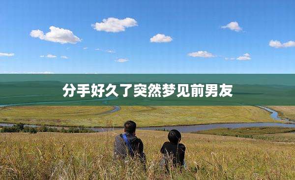 分手好久了突然梦见前男友