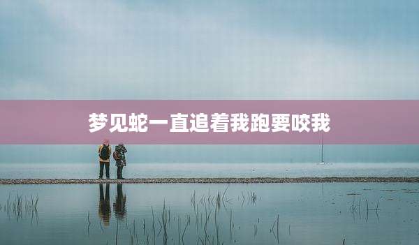梦见蛇一直追着我跑要咬我