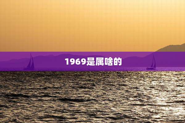 1969是属啥的