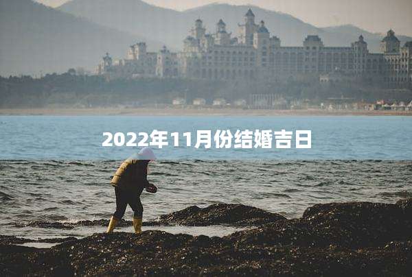 2022年11月份结婚吉日