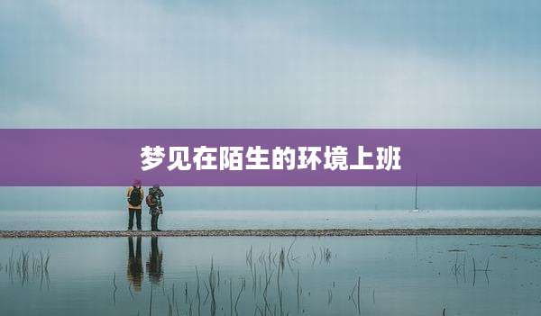 梦见在陌生的环境上班