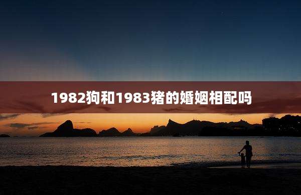 1982狗和1983猪的婚姻相配吗