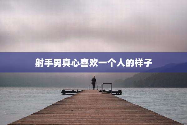 射手男真心喜欢一个人的样子