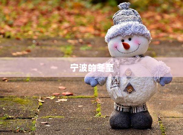 宁波的冬至