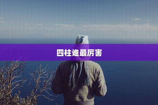 四柱谁最厉害