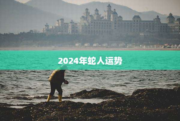 2024年蛇人运势