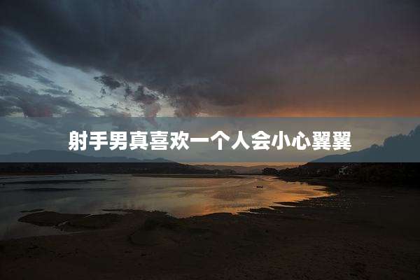 射手男真喜欢一个人会小心翼翼