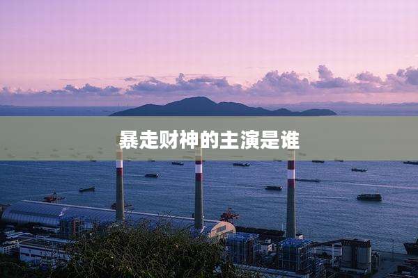 暴走财神的主演是谁