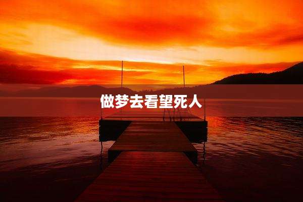 做梦去看望死人