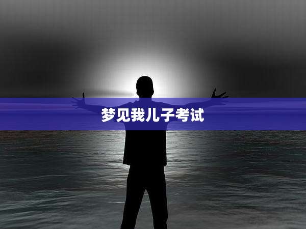 梦见我儿子考试