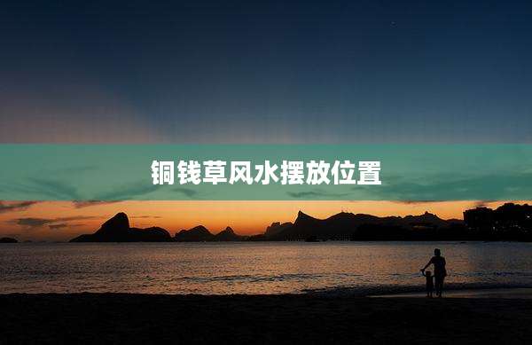 铜钱草风水摆放位置