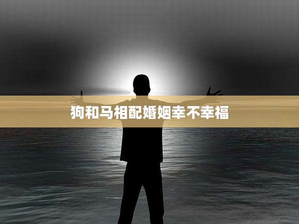狗和马相配婚姻幸不幸福