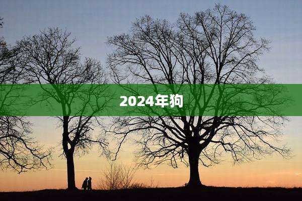 2024年狗