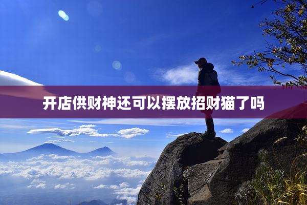 开店供财神还可以摆放招财猫了吗