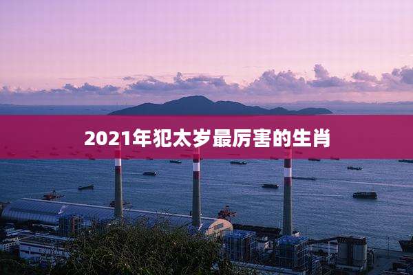 2021年犯太岁最厉害的生肖