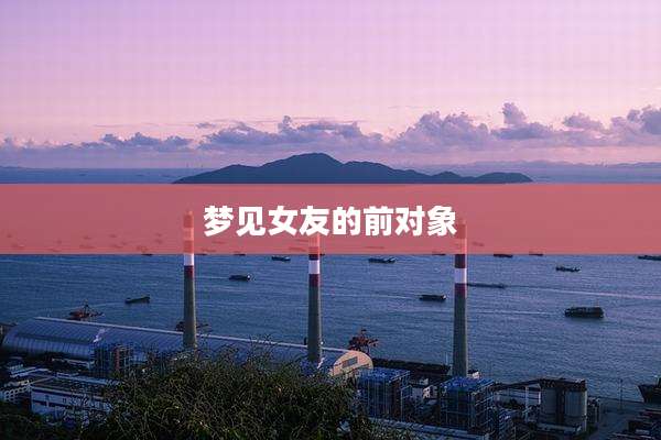 梦见女友的前对象