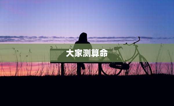 大家测算命