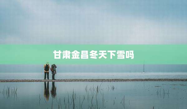 甘肃金昌冬天下雪吗