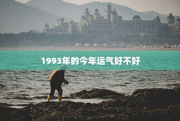 1993年的今年运气好不好