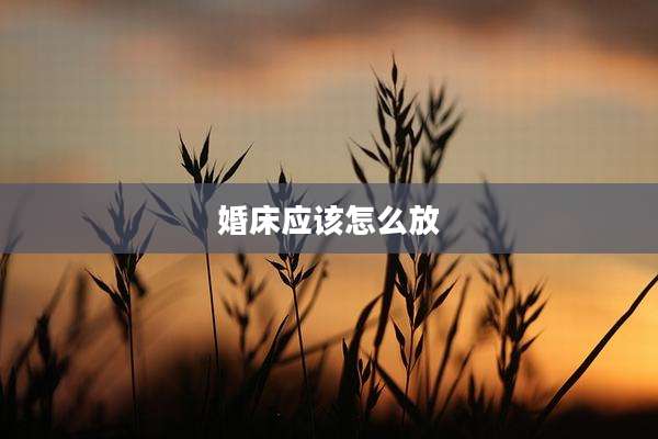 婚床应该怎么放