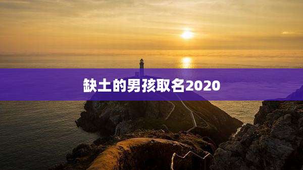 缺土的男孩取名2020