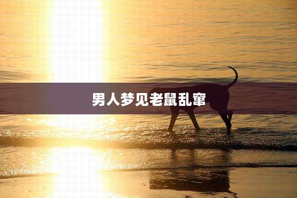男人梦见老鼠乱窜