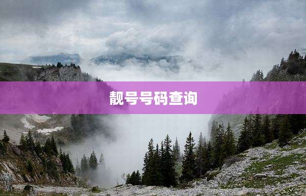 靓号号码查询