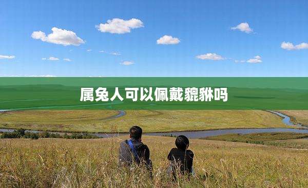 属兔人可以佩戴貔貅吗