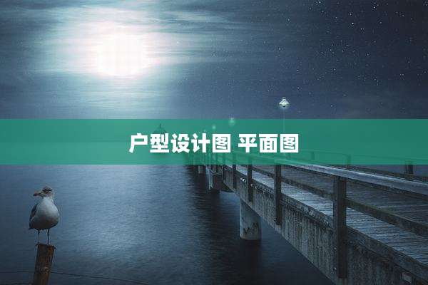 户型设计图 平面图
