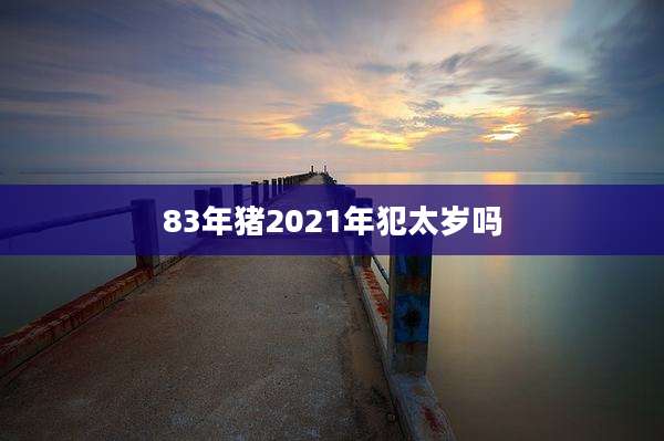 83年猪2021年犯太岁吗