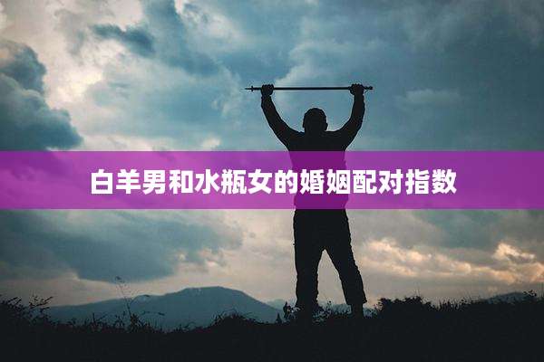 白羊男和水瓶女的婚姻配对指数