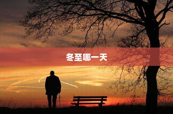 冬至哪一天