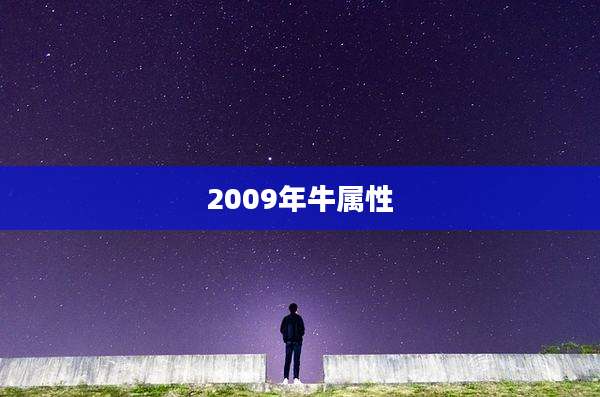 2009年牛属性