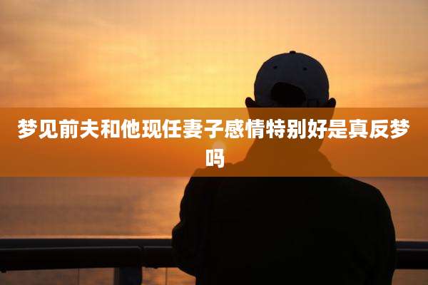 梦见前夫和他现任妻子感情特别好是真反梦吗