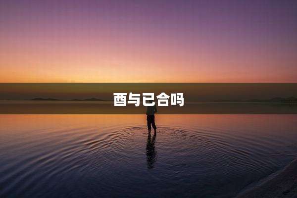 酉与已合吗