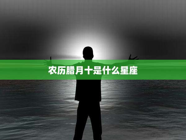 农历腊月十是什么星座