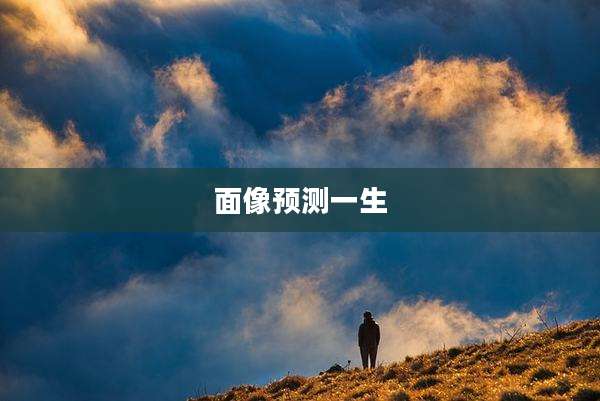 面像预测一生