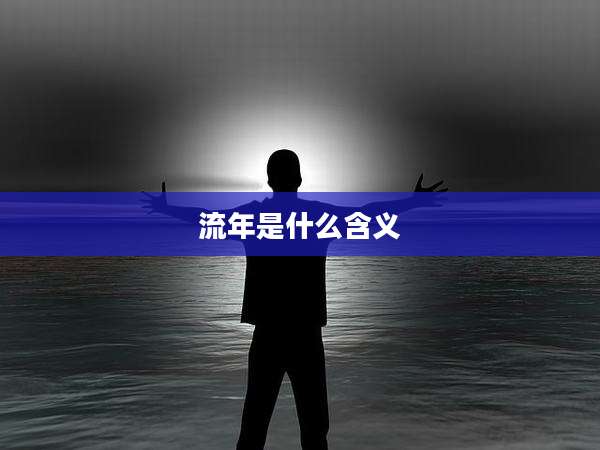 流年是什么含义