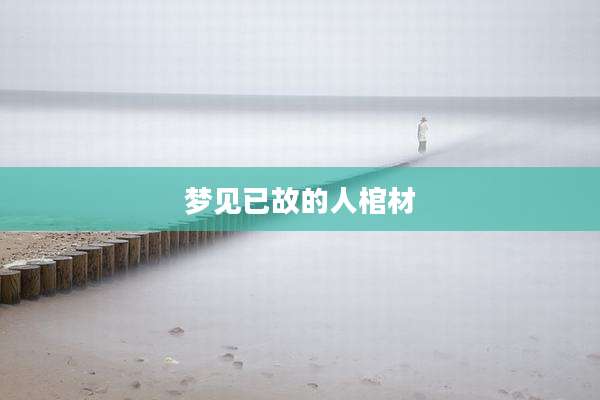 梦见已故的人棺材