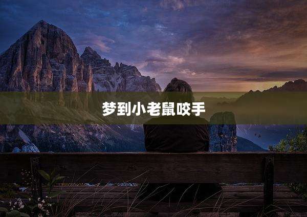 梦到小老鼠咬手