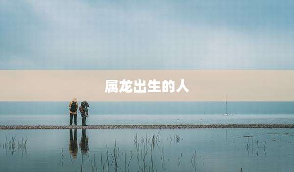 属龙出生的人
