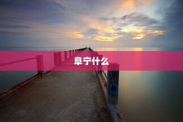 阜宁什么