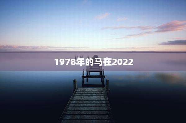 1978年的马在2022