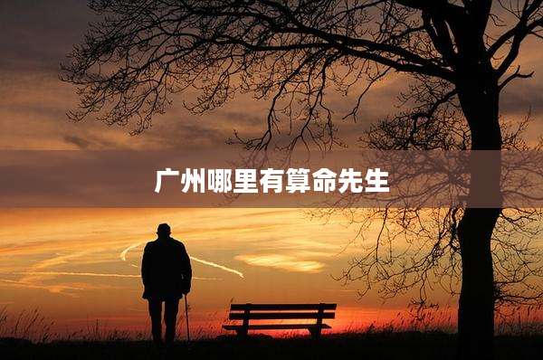 广州哪里有算命先生